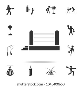 boxing ring icon. Detailed set of athletes and accessories icons. Premium quality graphic design. One of the collection icons for websites, web design, mobile app on white background
