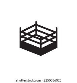 boxing ring icon , sport icon