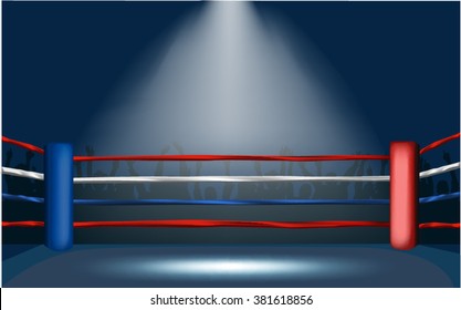 Download Boxing Ring Audience Stock Illustrations Images Vectors Shutterstock