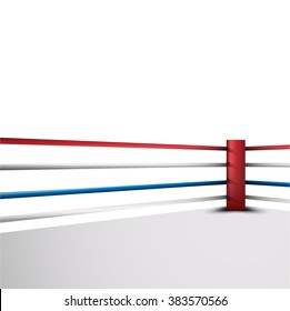 Boxing ring vector design