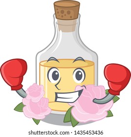 Boxing rose oil stored character the glass