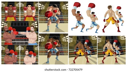 boxing scenes