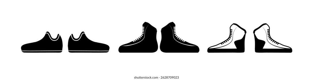 Boxing Shoes Clip Art Collection