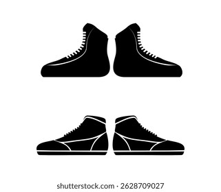 Boxing Shoes Clip Art Collection