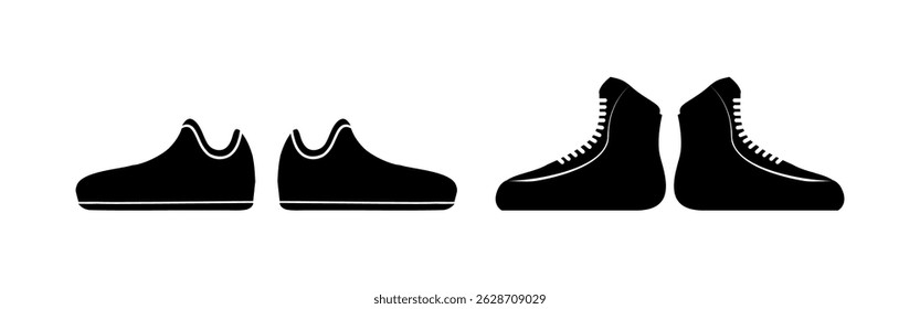 Boxing Shoes Clip Art Collection