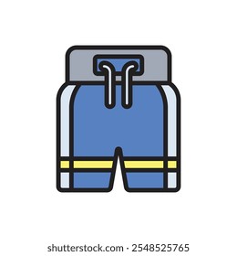 Boxing Short Icon Vector Illustration