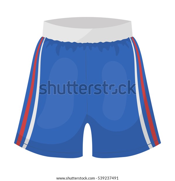 Boxing Shorts Icon Cartoon Style Isolated Stock Vector (Royalty Free ...