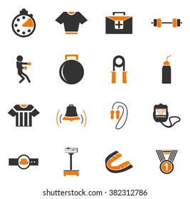 Boxing simply icons for web and user interfaces