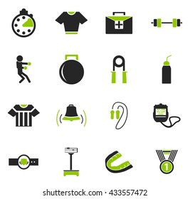 Boxing simply icons for web and user interfaces