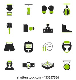 Boxing simply icons for web and user interfaces