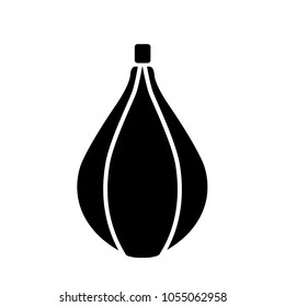 boxing - speed bag icon vector