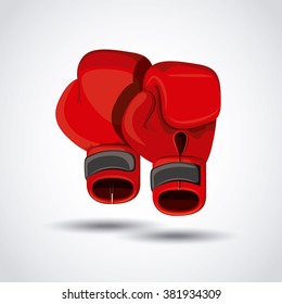 boxing sport design 