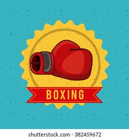 boxing sport design 