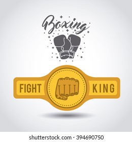 boxing sport design 