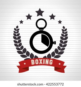 boxing sport design 