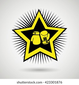 boxing sport design 