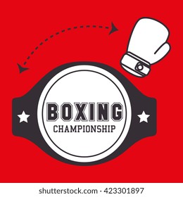 boxing sport design 