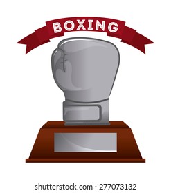 boxing sport design, vector illustration eps10 graphic 