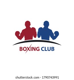 Diseño plano vectorial de elemento deportivo de boxeo