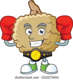 Boxing sweet marolo fruit for design character