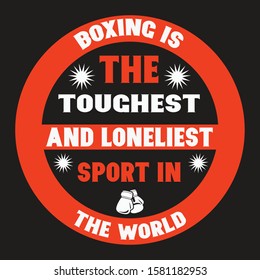 Boxing t-shirt and apparel modern trendy design, typography, print, vector illustration, graphics, vectors