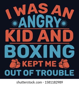Boxing t-shirt and apparel modern trendy design, typography, print, vector illustration, graphics, vectors