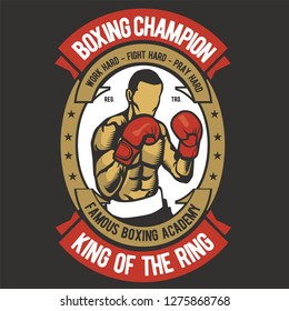 Boxing Tshirt Design