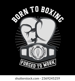 Diseño de camisetas de boxeo, diseño de camisetas de boxeo Vantage.