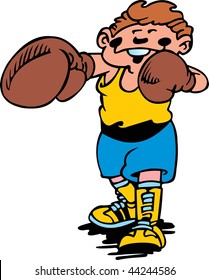 boxing vector