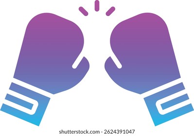 Boxing vector icon. Can be used for printing, mobile and web applications.