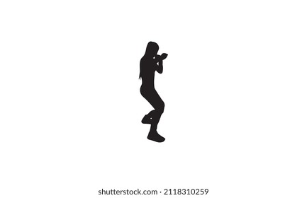 boxing vector illustration design black and white