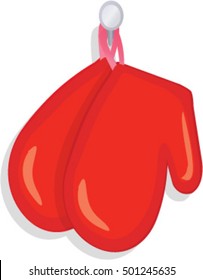 boxing vector. Modern vector icon on white. Illustration symbol icon isolated on white