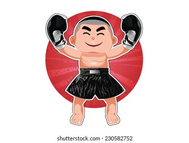 Boxing winner