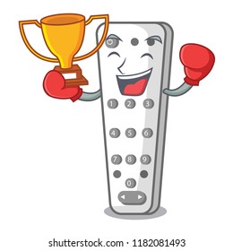 Boxing winner cartoon remote control of air conditioner