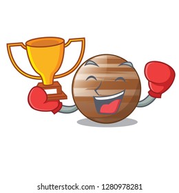 Boxing winner craft Jupiter planet in the character