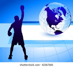 boxing world championship background