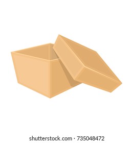 Boxing, wrapping,case, and other web icon in cartoon style.Box, container, package, icons in set collection.