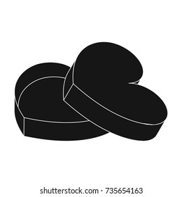 Boxing, wrapping,case, and other web icon in black style.Box, container, package, icons in set collection.