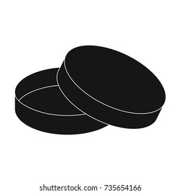 Boxing, wrapping,case, and other web icon in black style.Box, container, package, icons in set collection.