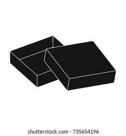 Boxing, wrapping,case, and other web icon in black style.Box, container, package, icons in set collection.