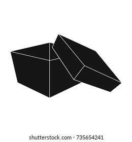 Boxing, wrapping,case, and other web icon in black style.Box, container, package, icons in set collection.