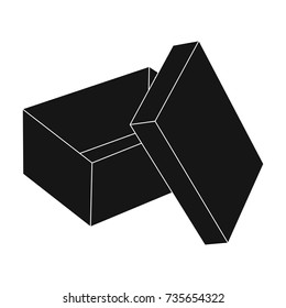 Boxing, wrapping,case, and other web icon in black style.Box, container, package, icons in set collection.