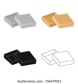 Boxing, wrapping,case, and other web icon in cartoon style. Box, container, package, icons in set collection.