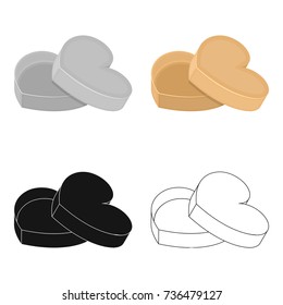 Boxing, wrapping,case, and other web icon in cartoon style.Box, container, package, icons in set collection.
