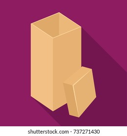 Boxing, wrapping,case, and other web icon in flat style.Box, container, package, icons in set collection.