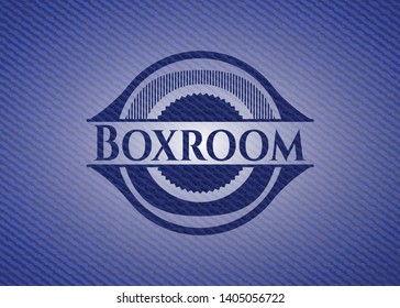 Boxroom denim background. Vector Illustration. Detailed.