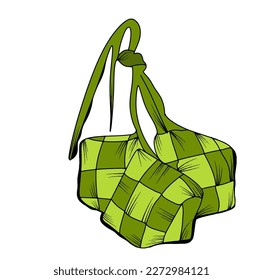 Box-shaped green diamonds are often used during Islamic religious ceremonies in the month of Ramadan