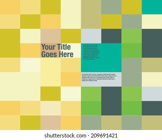 Boxy Colourful design template