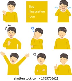 Boy 01 set in yellow clothes