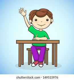 10,304 Kids answering questions Images, Stock Photos & Vectors ...